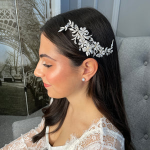 Anita Bridal Side Headpiece Hair Accessories - Hair Clip    
