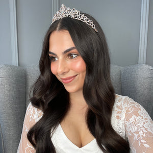 Aylene Crown Hair Accessories - Tiara & Crown    