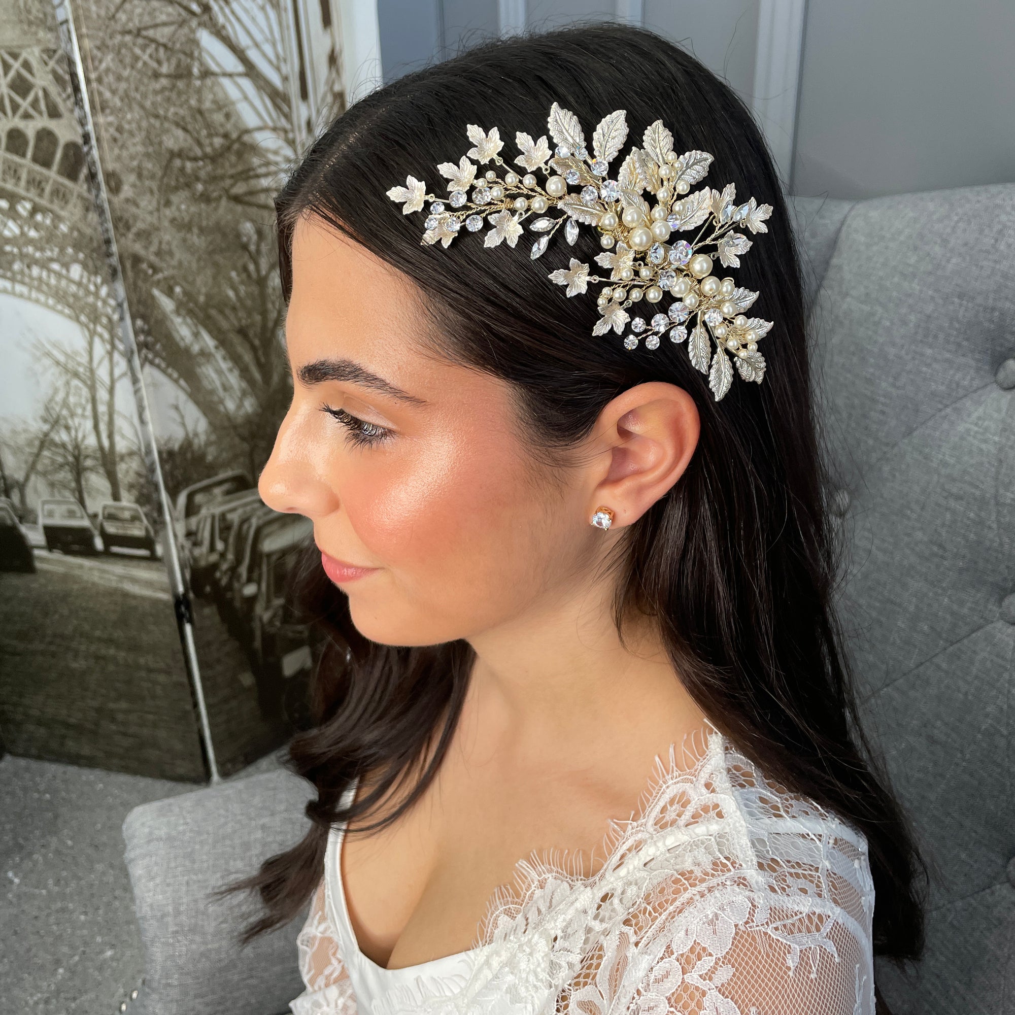 Zana Bridal Hairclip Hair Accessories - Hair Clip