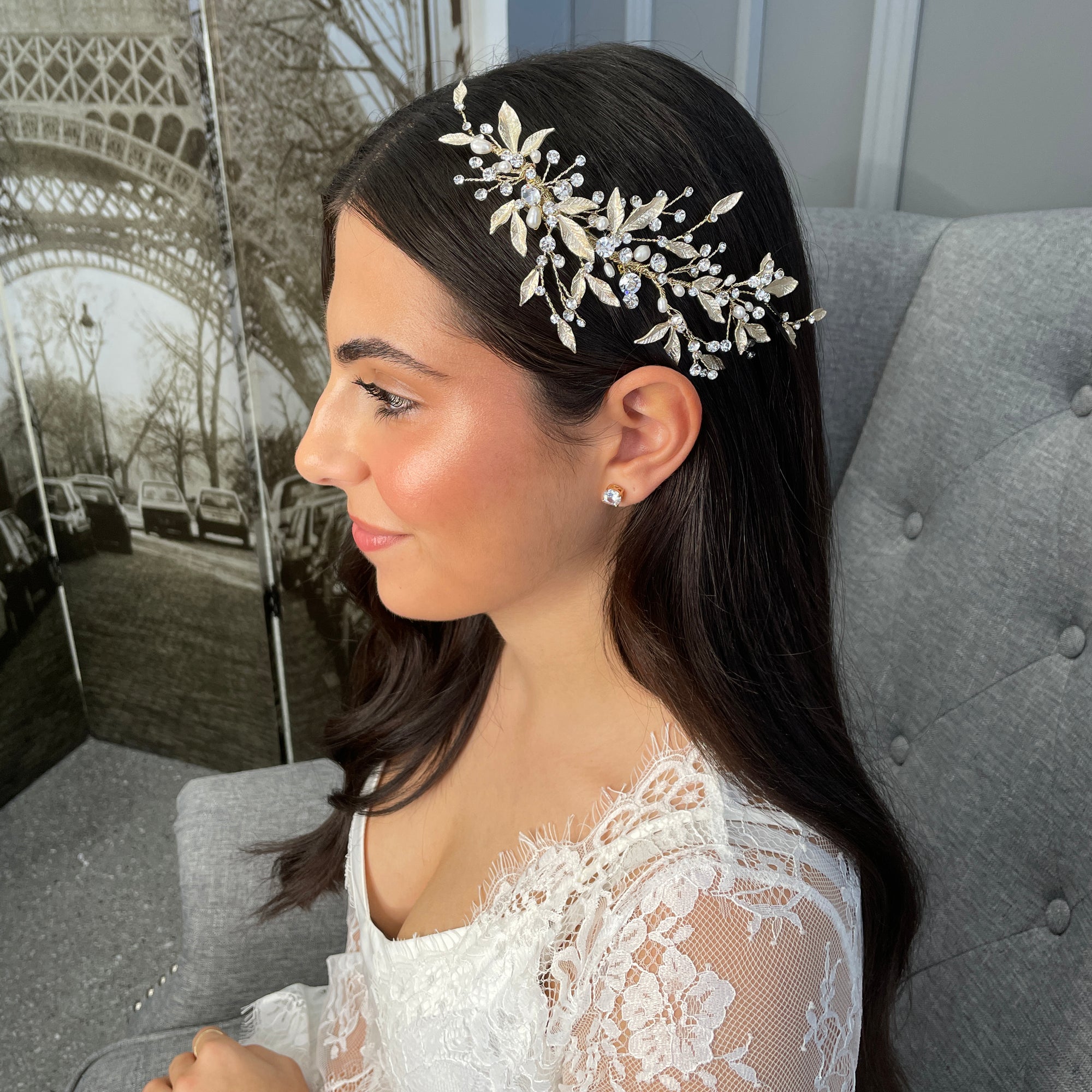 Lexia Bridal Clip Hair Accessories - Hair Clip