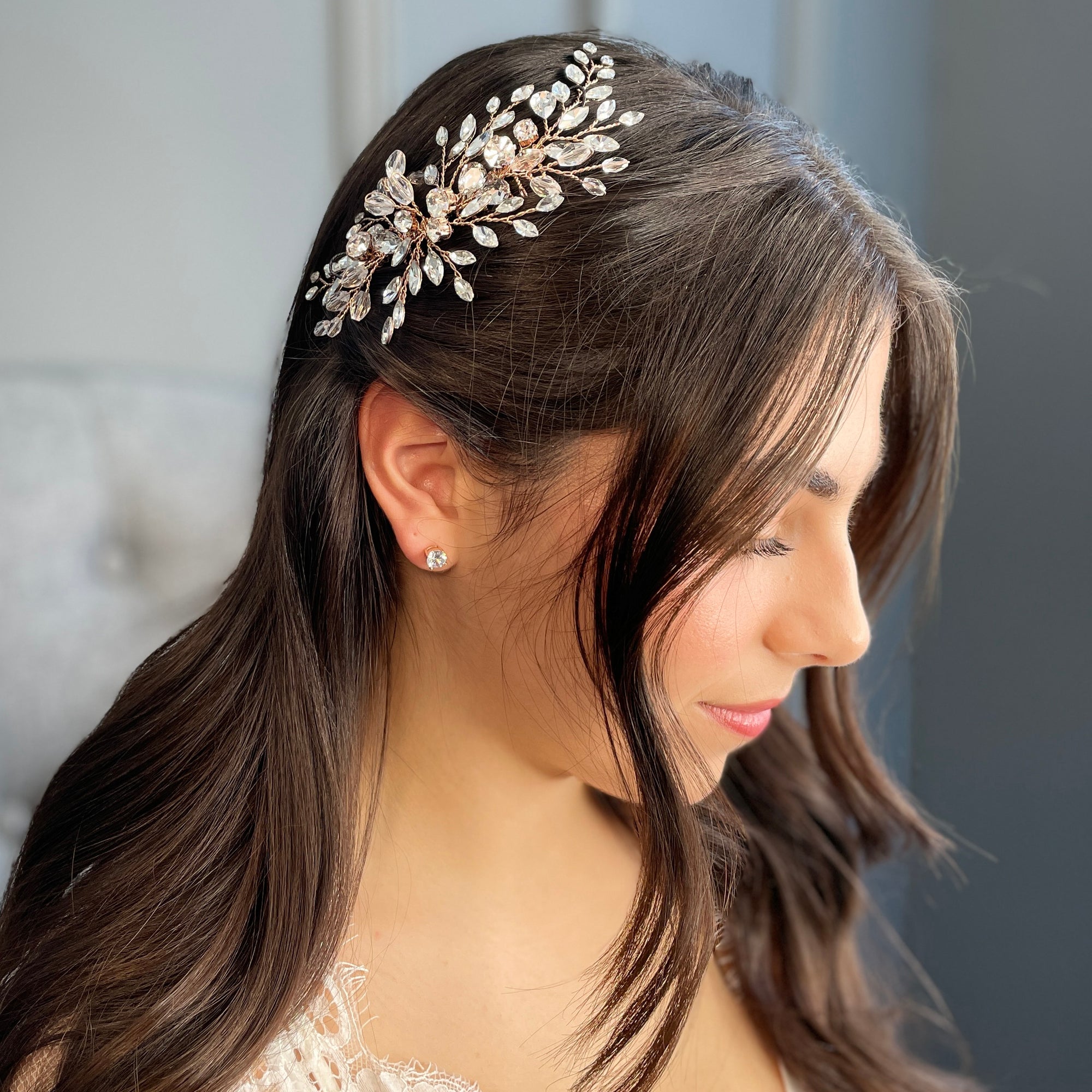 Tayah Bridal Hair Comb Hair Accessories - Hair Comb