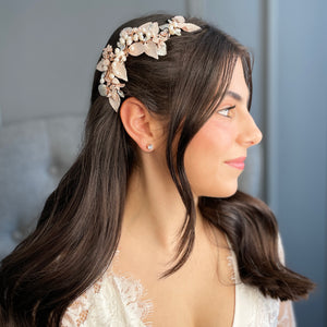 Tallie Bridal Headpiece Hair Accessories - Hair Clip    