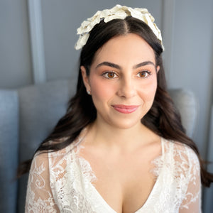 Fiorente Bridal Headband (Ivory) Hair Accessories - Headbands,Tiara    