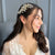 Leanna Bridal Headpiece - Gold Hair Accessories - Hair Clip    