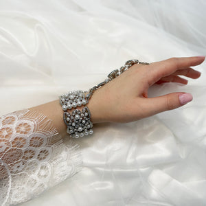 Alyssa Bridal Bracelet Bracelet Wedding    