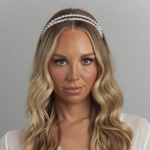 Kayla Bridal Double Headband