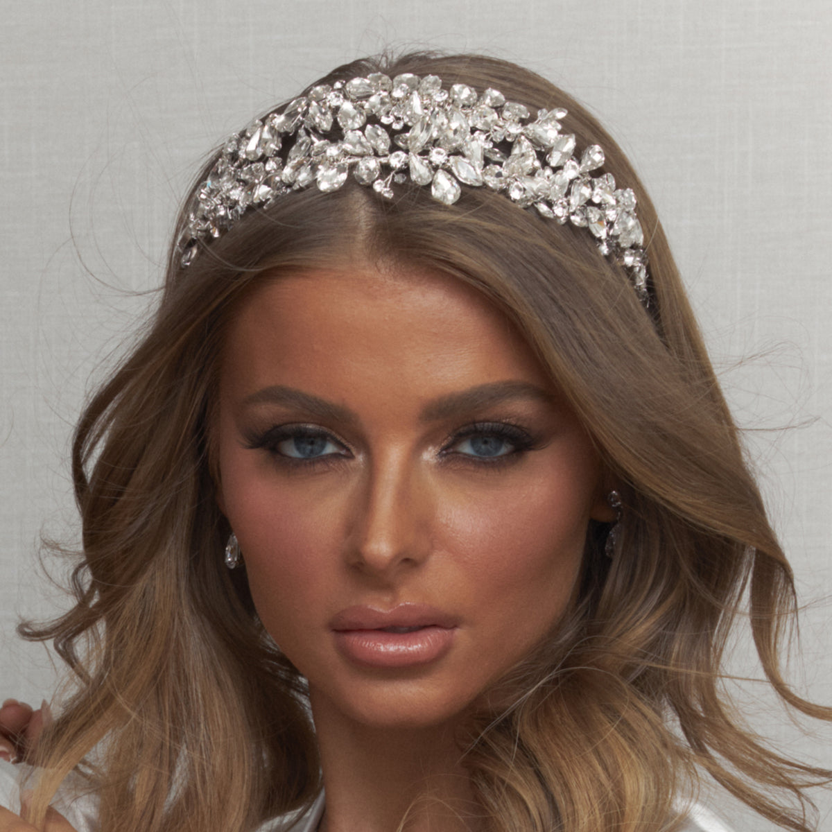 Liviana Bridal Double Headband Hair Accessories - Headbands,Tiara