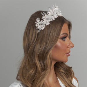 Monarch Pearl Bridal Crown