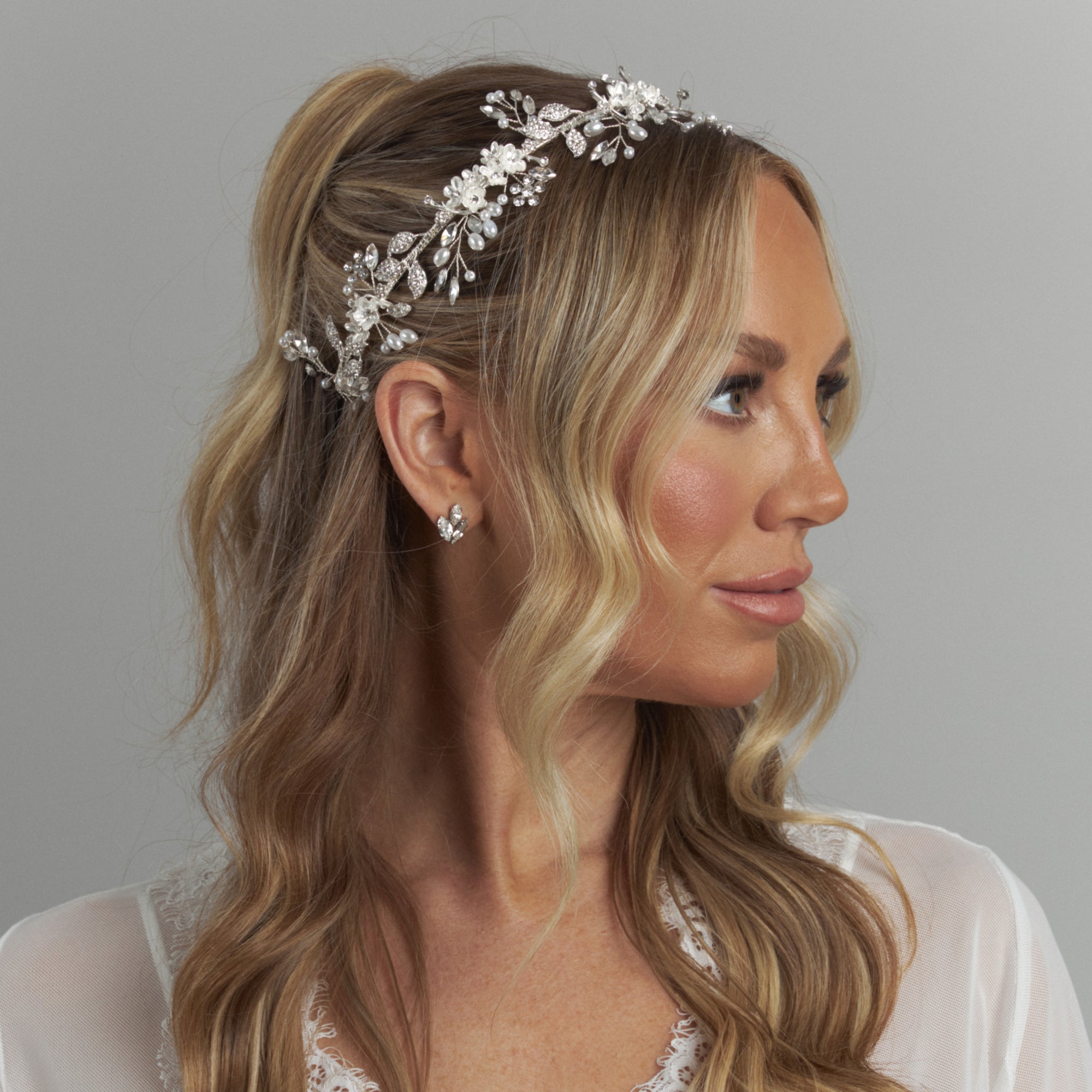 Ottavia Bridal Headband Hair Accessories - Headbands,Tiara