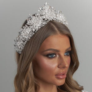 Ottilie Crystal Bridal Crown