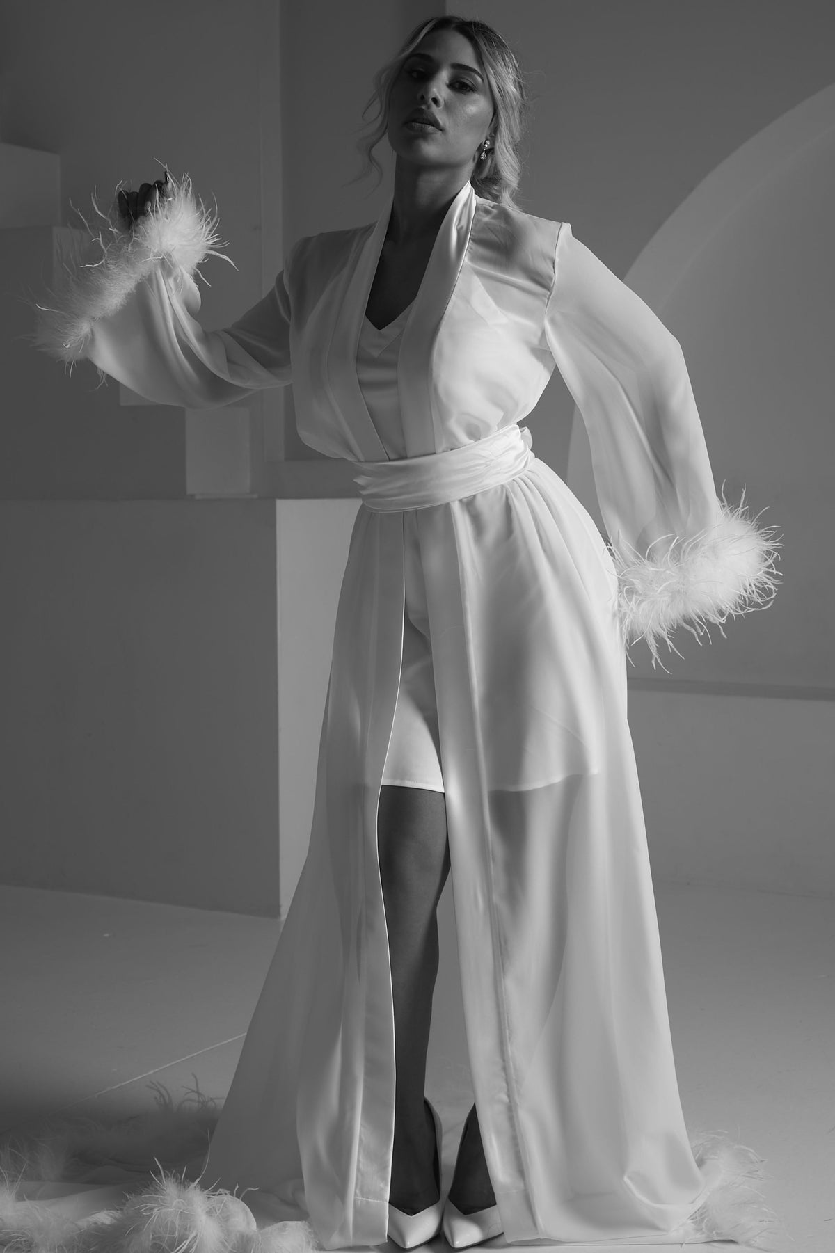 Lydia Bridal Robe Bridal Robe - RTW