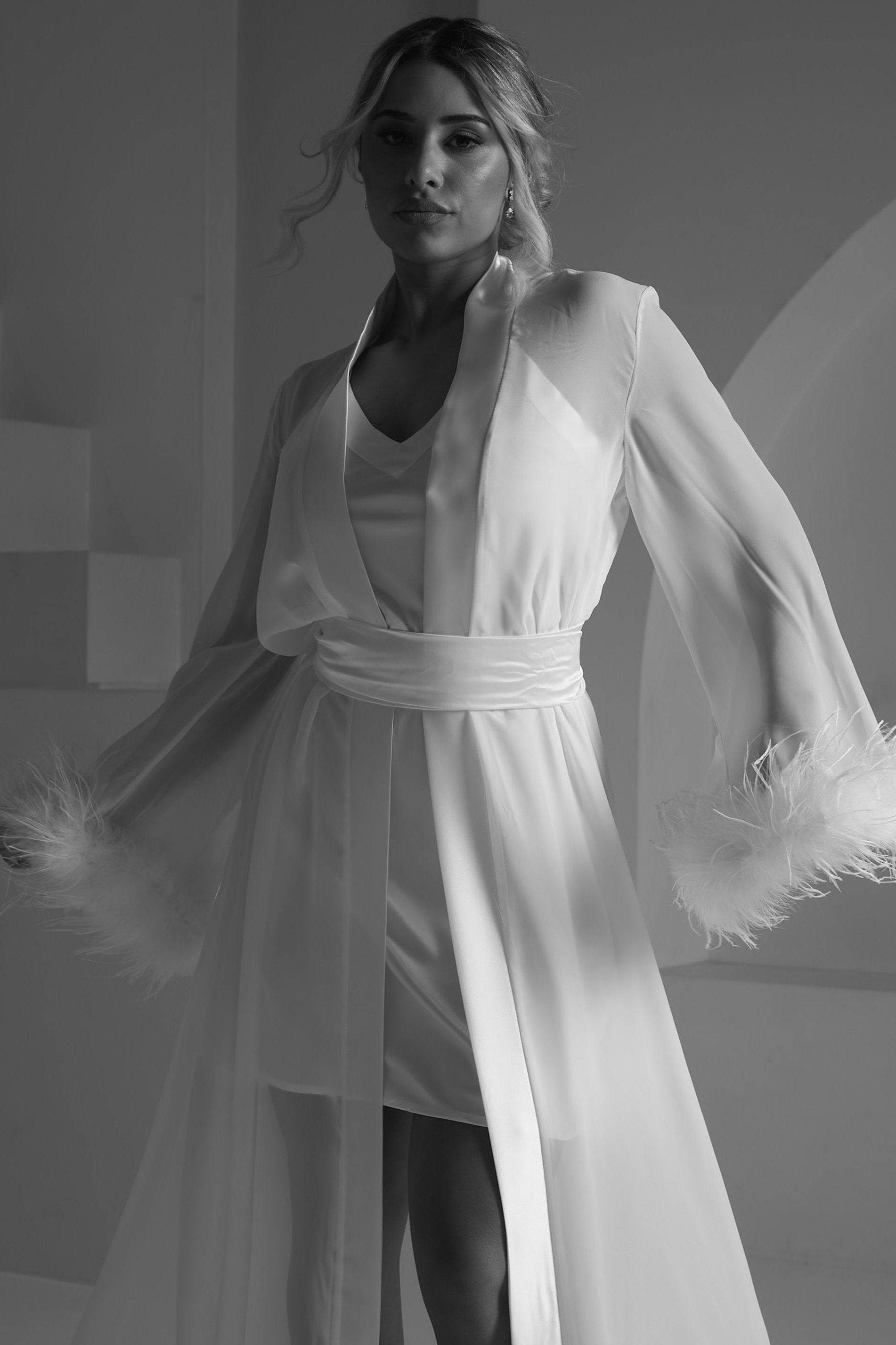 Lydia Bridal Robe Bridal Robe - RTW