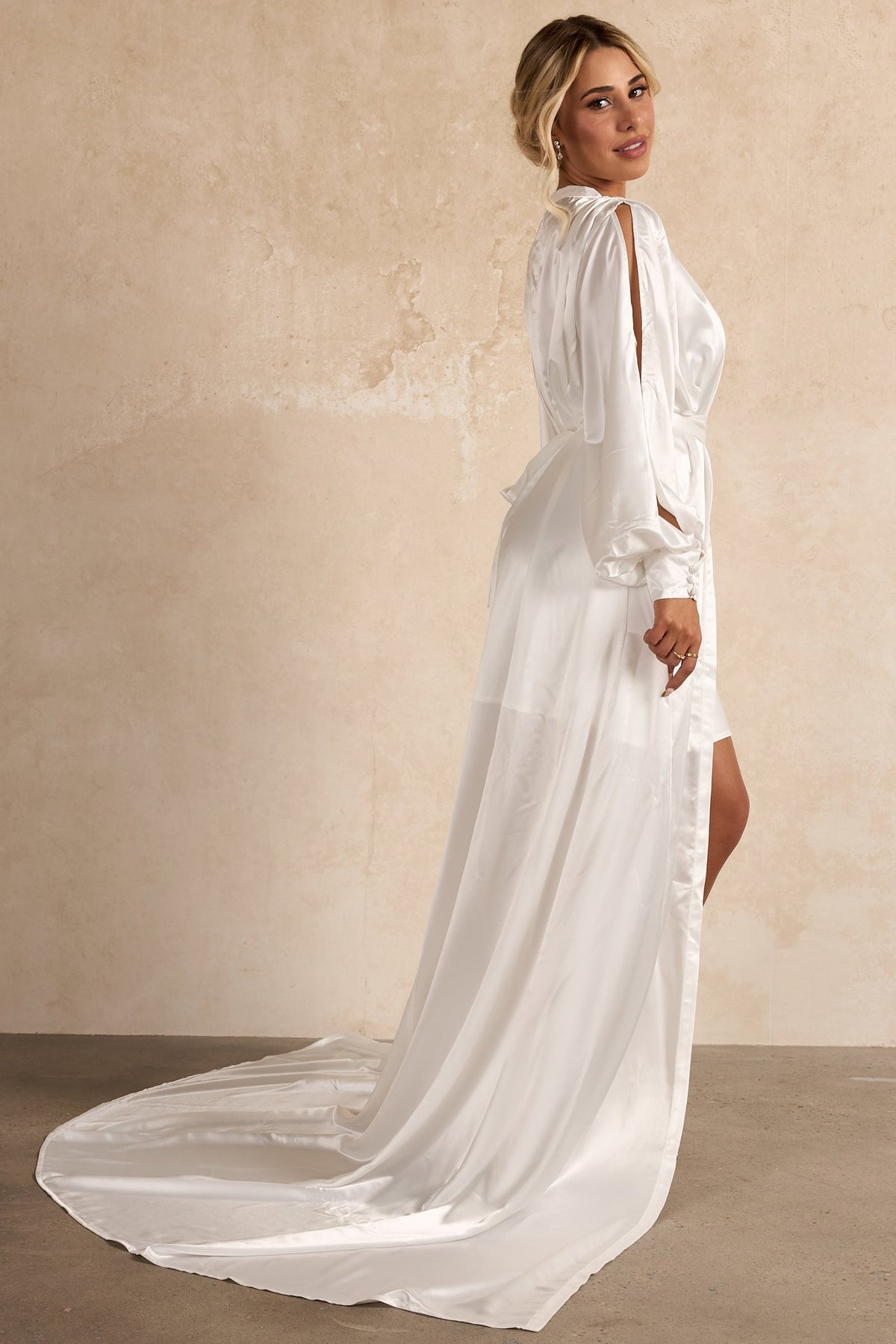 Nicolette Bridal Robe Bridal Robe - RTW