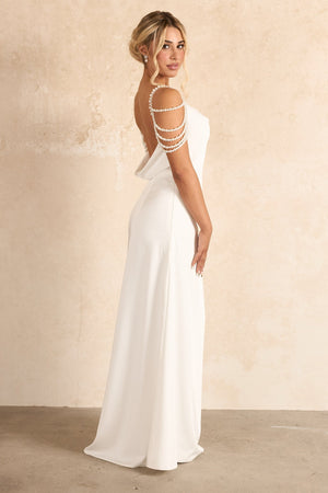 Valentina Pearl Bridal Slip Dress