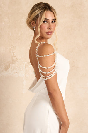 Valentina Pearl Bridal Slip Dress