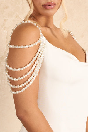 Valentina Pearl Bridal Slip Dress