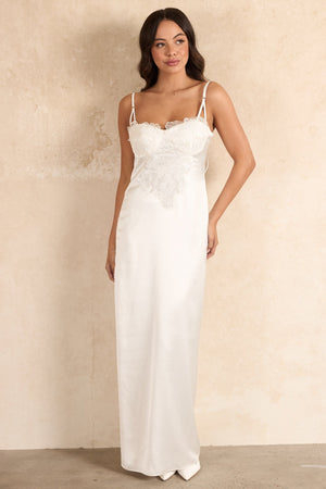 Sophia Bridal Slip Dress