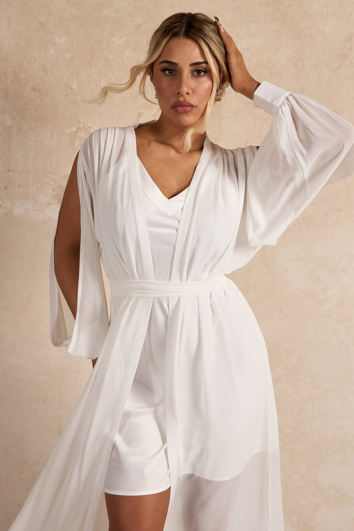 Elora Bridal Robe Bridal Robe - RTW