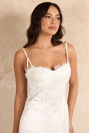 Sophia Bridal Slip Dress