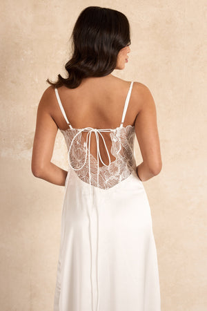 Sophia Bridal Slip Dress