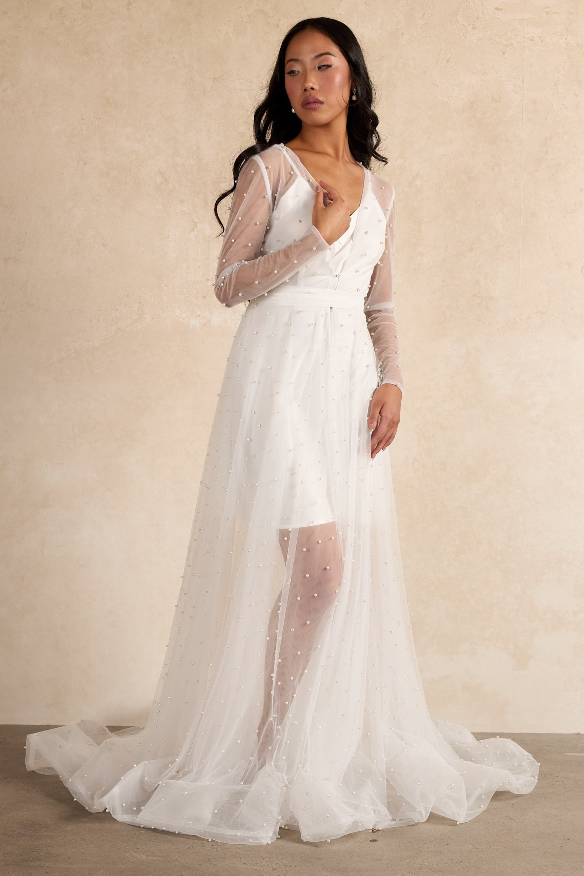 Luna Bridal Robe Bridal Lingerie - Robe