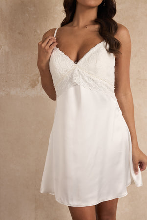 Venice Short Bridal Slip Dress