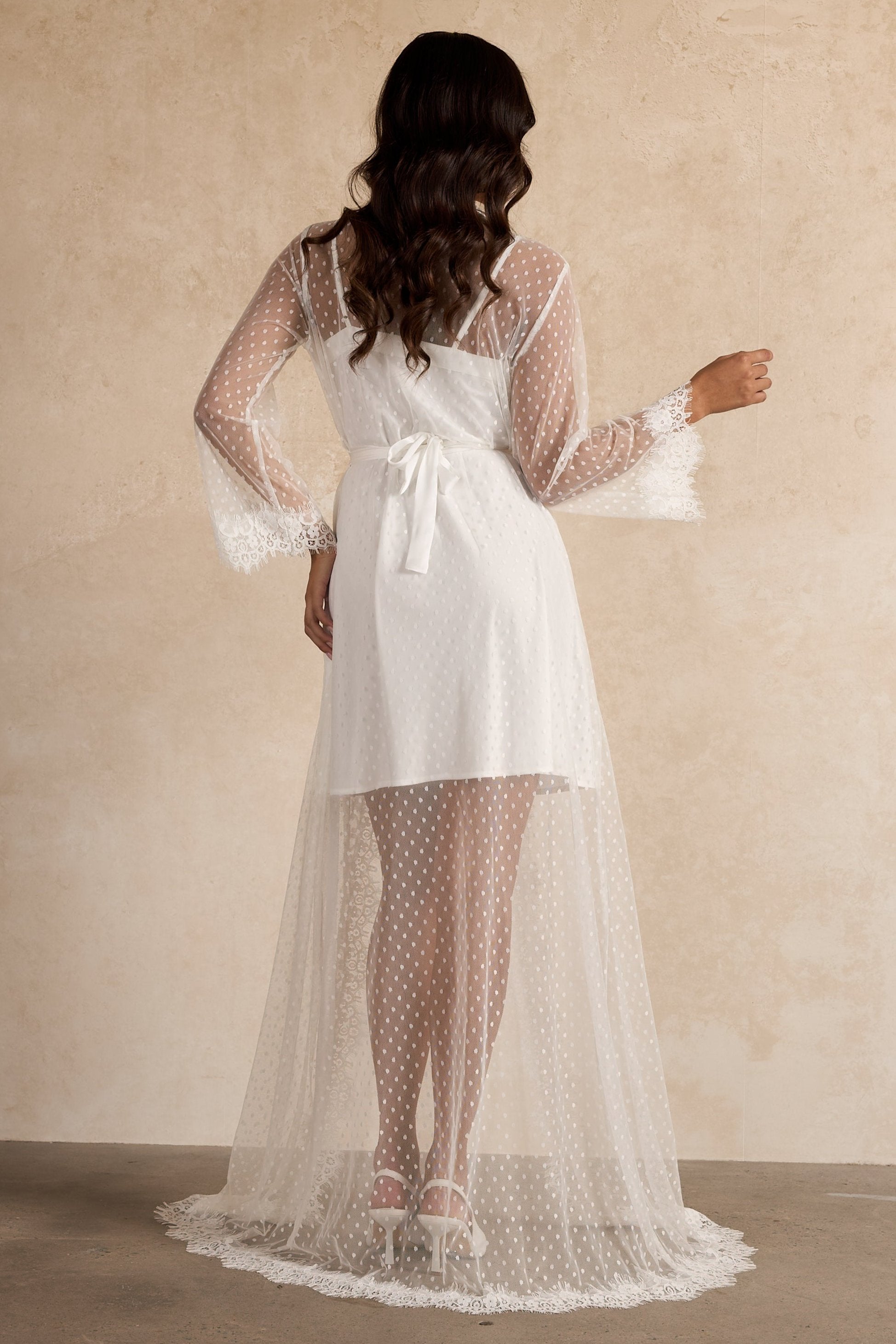 Delphine Bridal Robe Bridal Robe - RTW