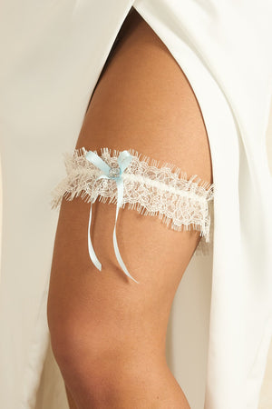 Camilla Luxury Blue Garter