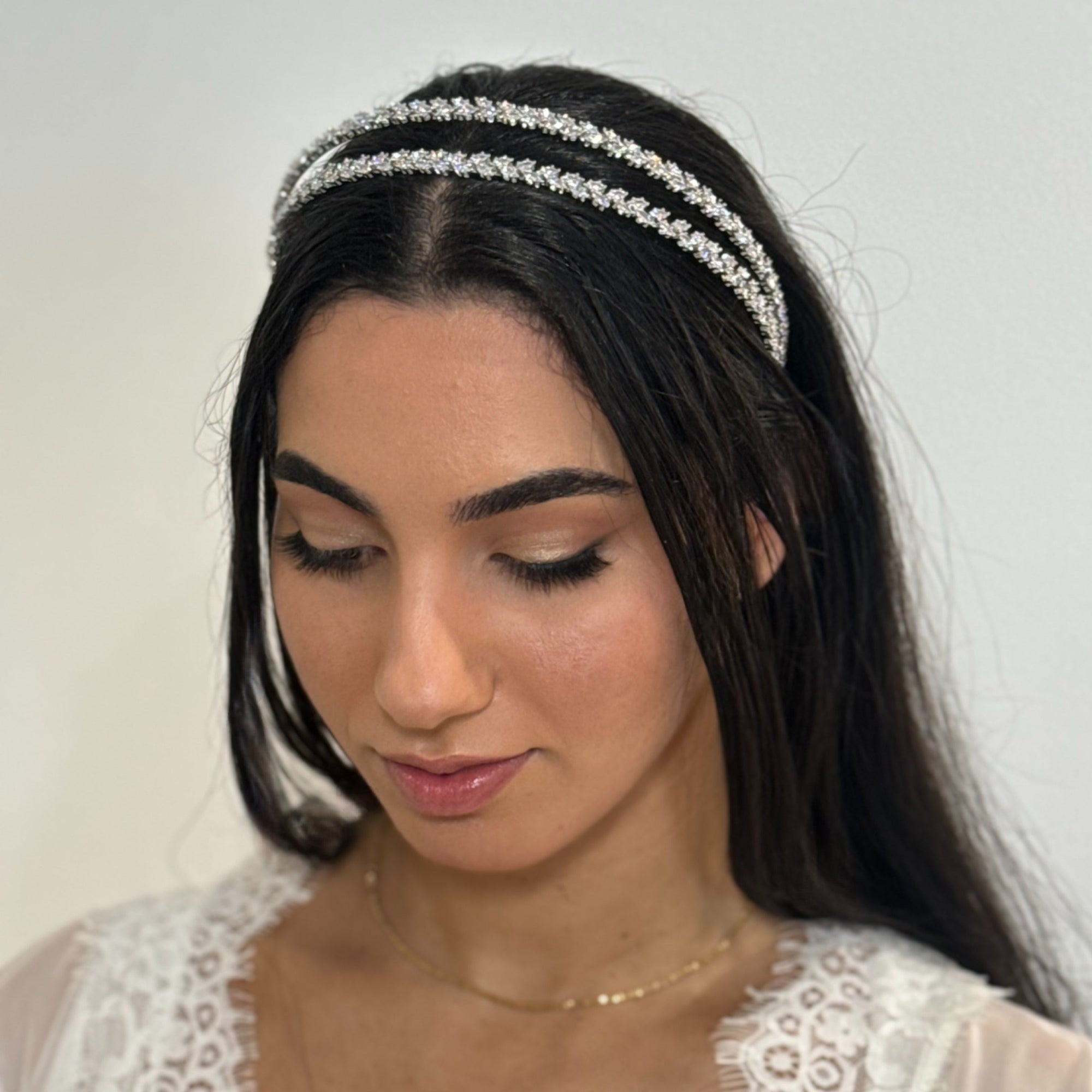 Brava Crystal Bridal Headpiece Hair Accessories - Headbands,Tiara