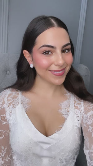 Corbeil Bridal Earrings Clip On