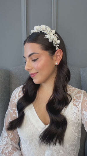 Mariam Bridal Headband.