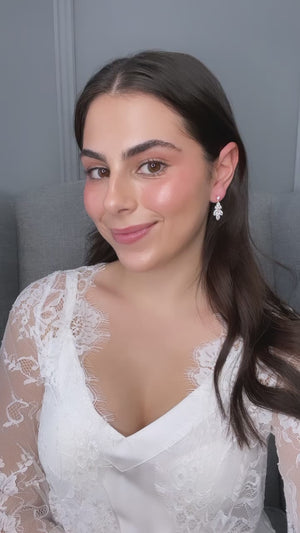 Marli Drop Bridal Earrings