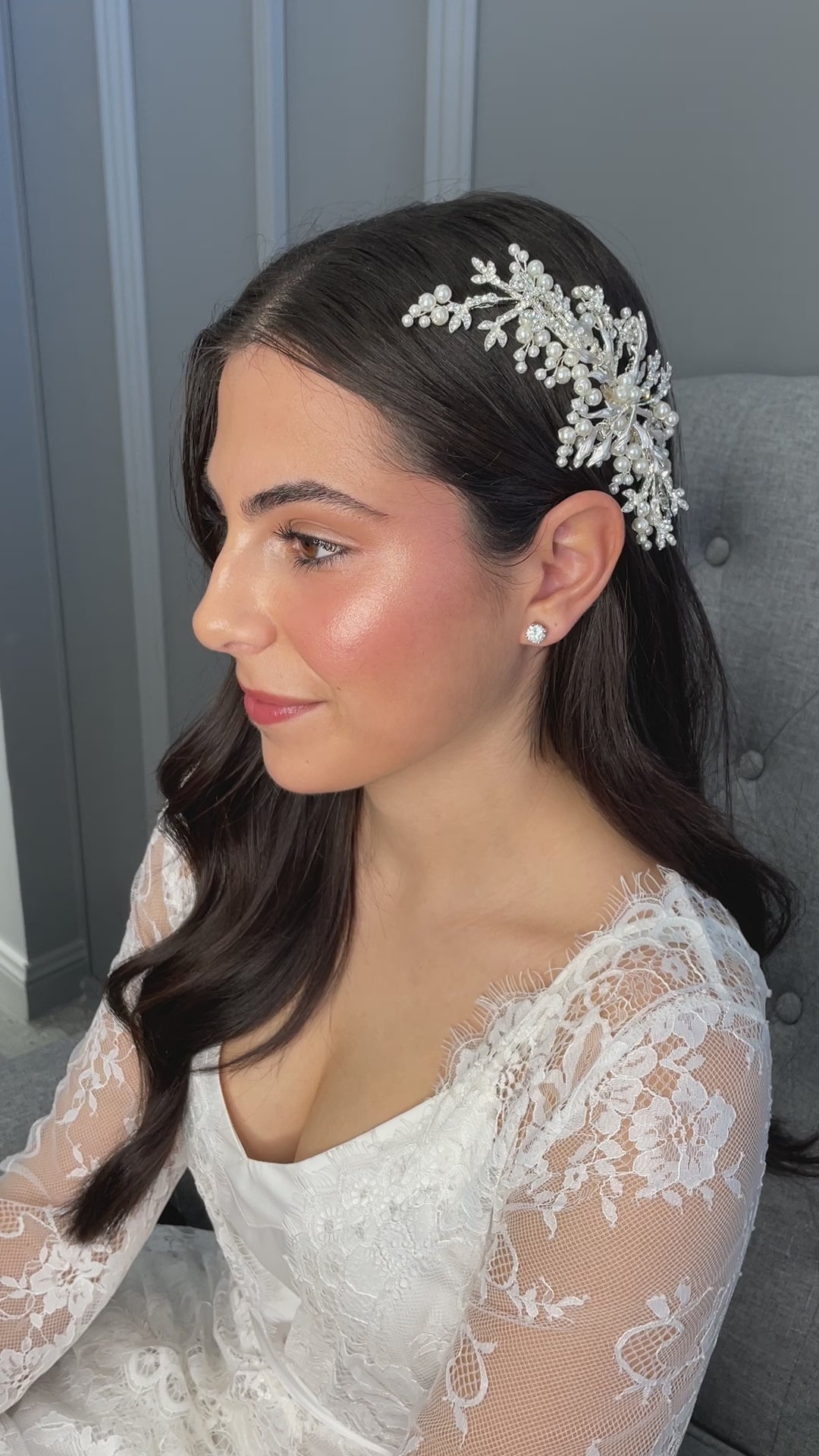 Aspen Pearl Side Hair Clip