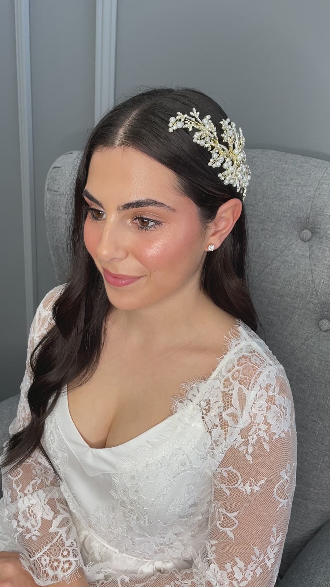 Aspen Pearl Side Hair Clip