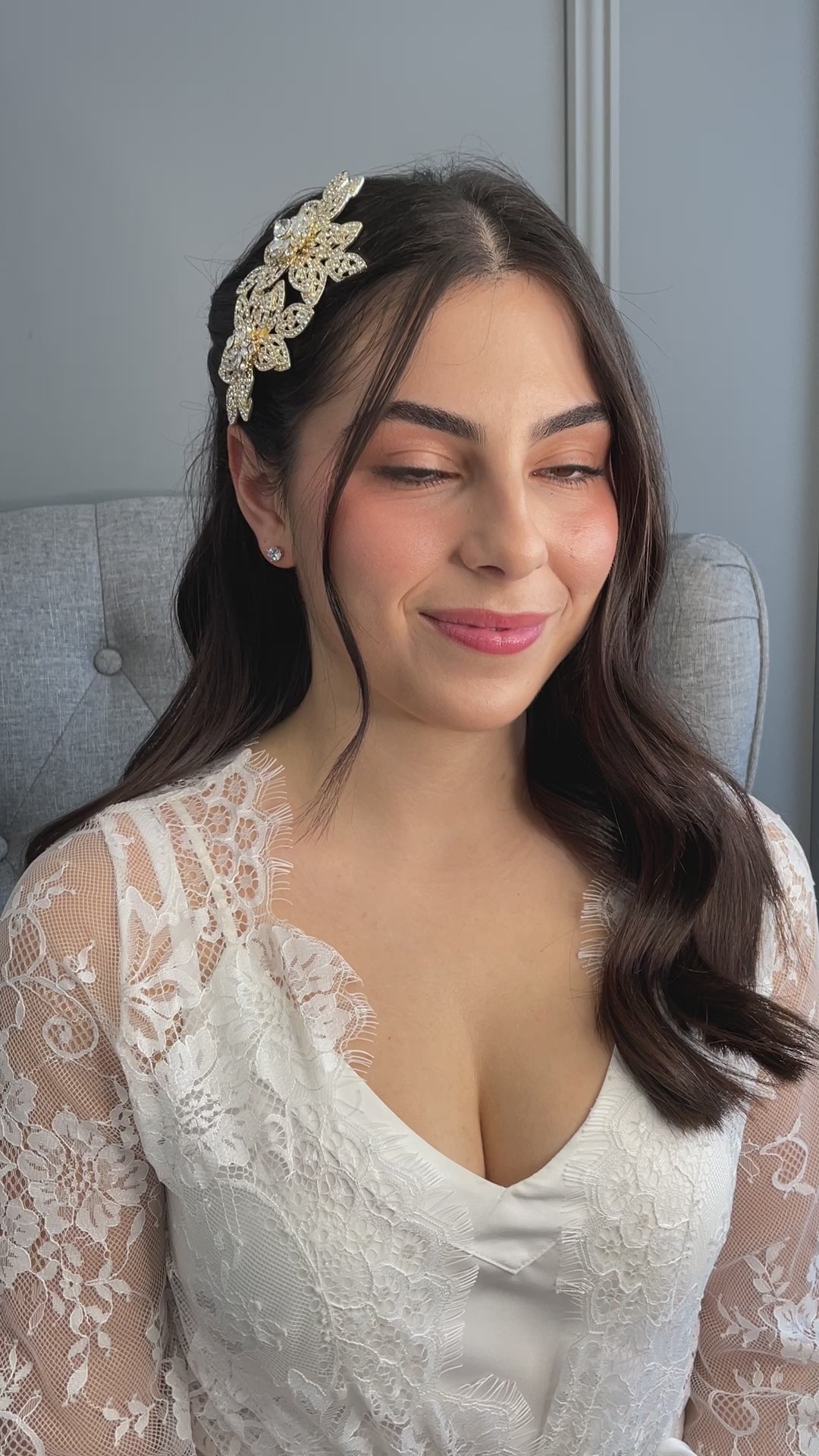Giverny Bridal Hair Comb
