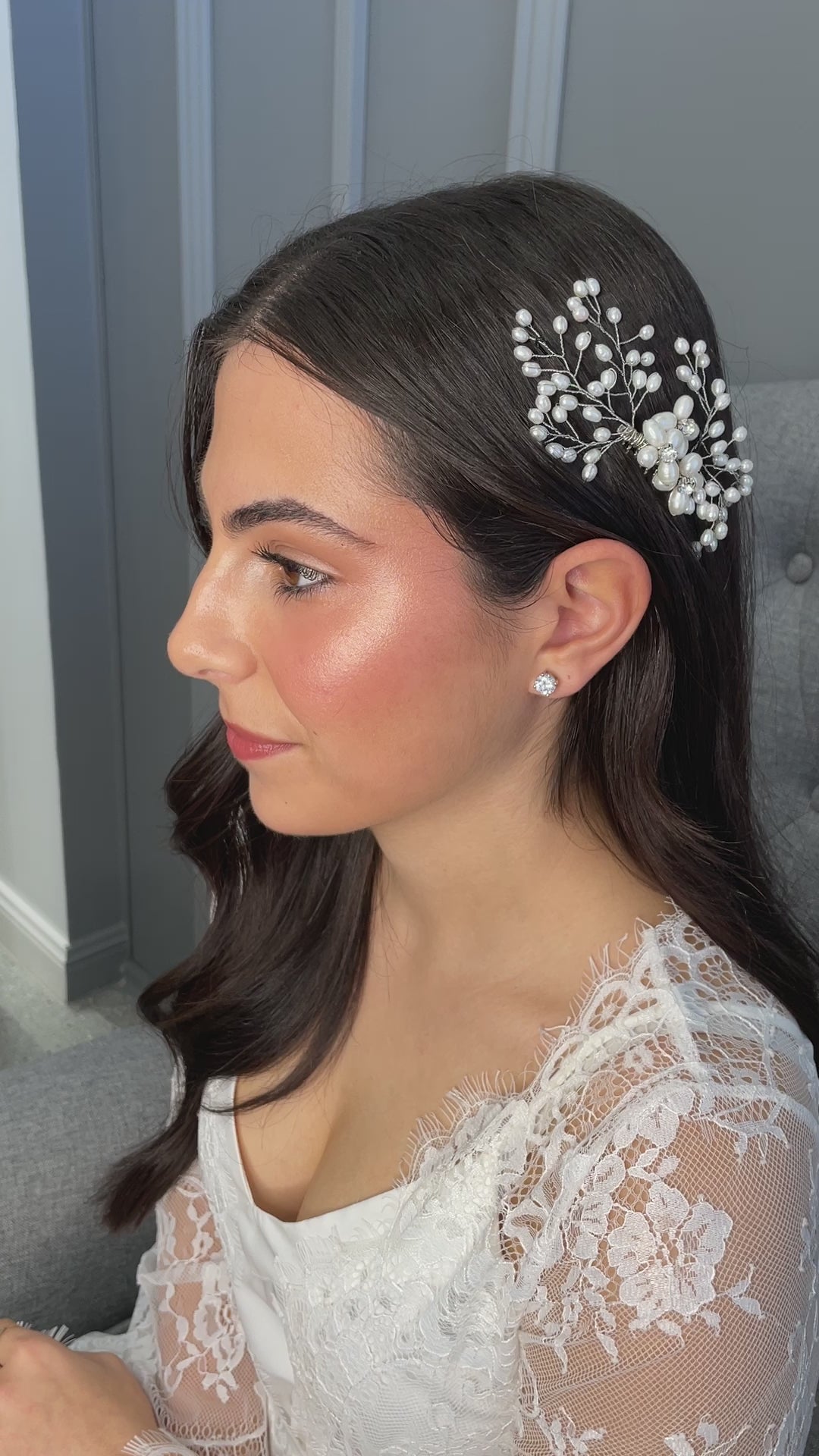 Poppa Bridal Hair Comb