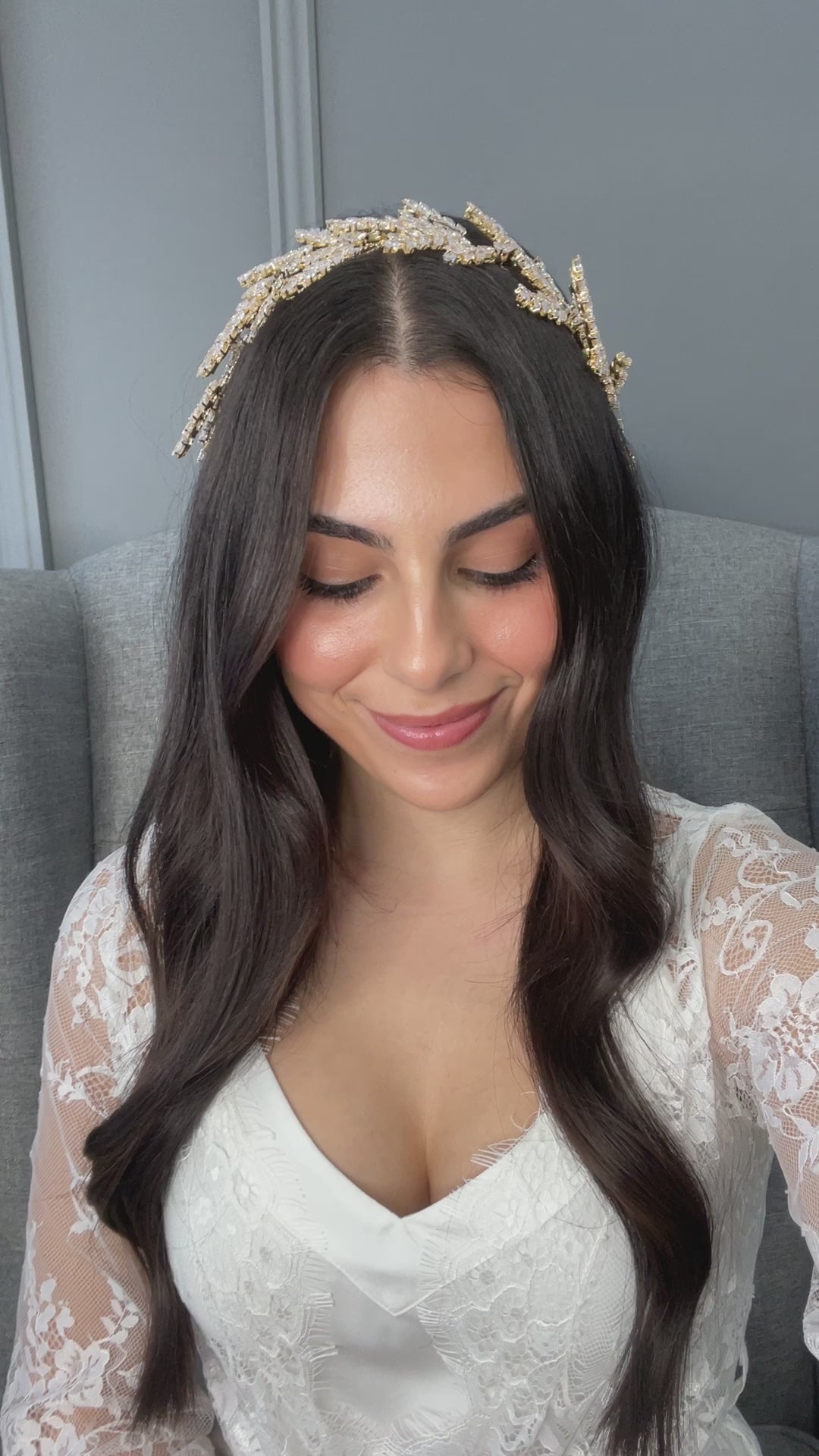 Esmee Crystal Bridal Headpiece