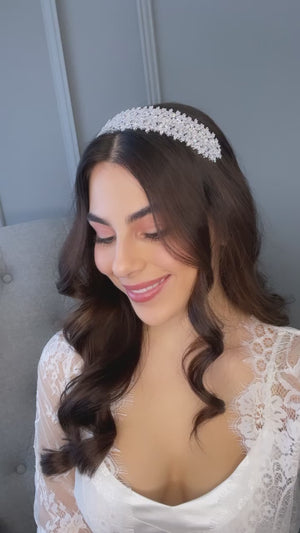 Avril Bridal Headband