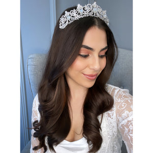 Jules Bridal Tiara Hair Accessories - Tiara & Crown    