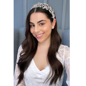 Imogen Triple Bridal Headband Hair Accessories - Headbands,Tiara    