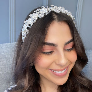 Nikita Bridal Headband Hair Accessories - Headbands,Tiara    