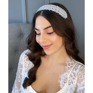 Avril Bridal Headband Hair Accessories - Headbands,Tiara    
