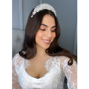 Rein Bridal Crown Hair Accessories - Tiara & Crown    