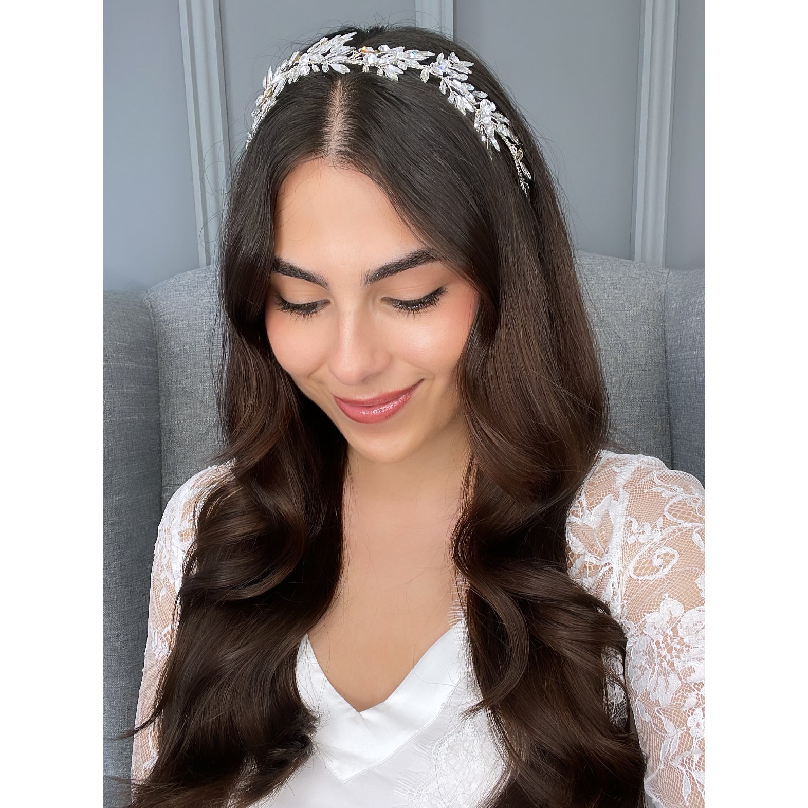 Yasmine Bridal Headpiece Hair Accessories - Headpieces    