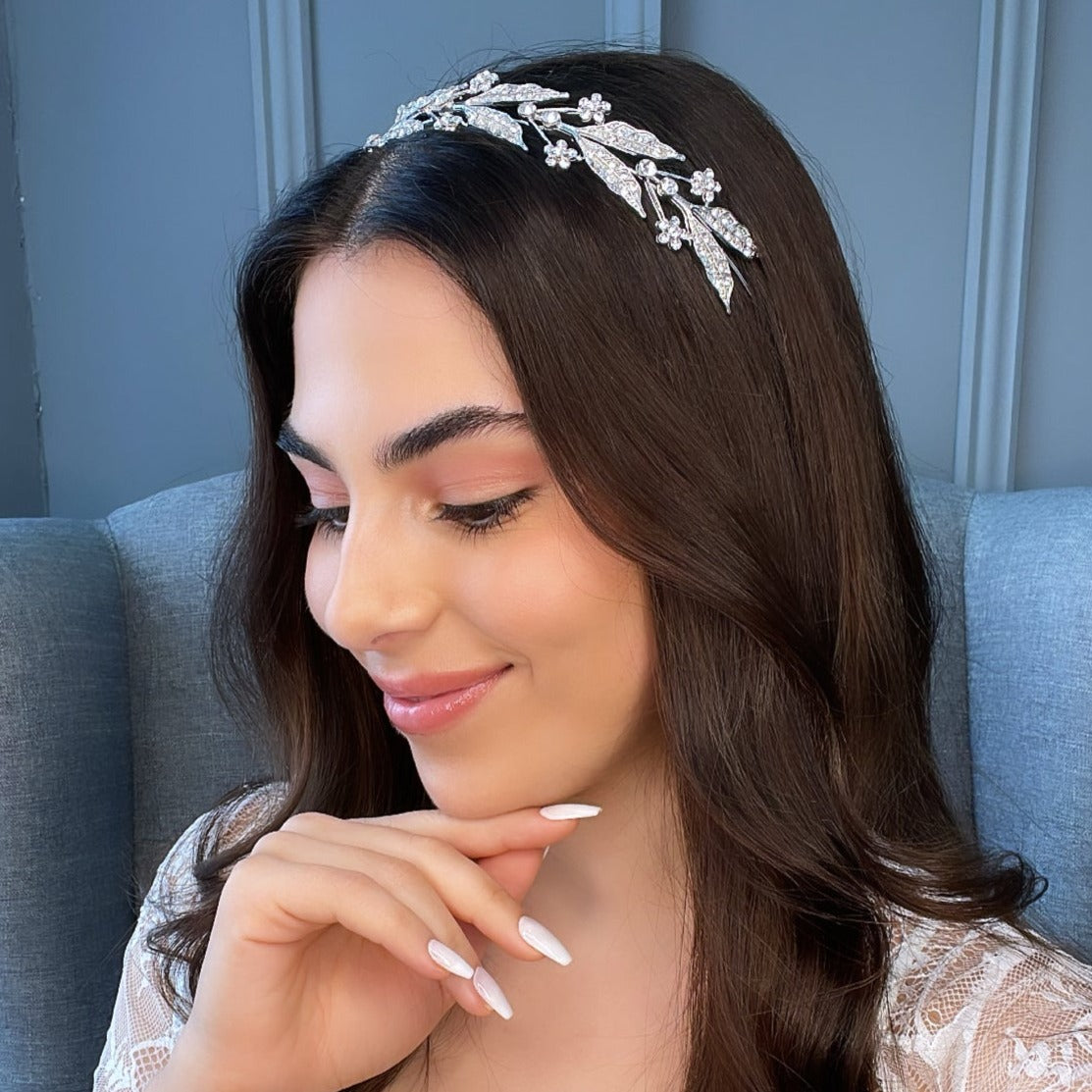 Elsie Bridal Headband Hair Accessories - Headbands,Tiara    