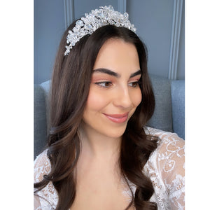 Betsy Bridal Crown Hair Accessories - Tiara & Crown    