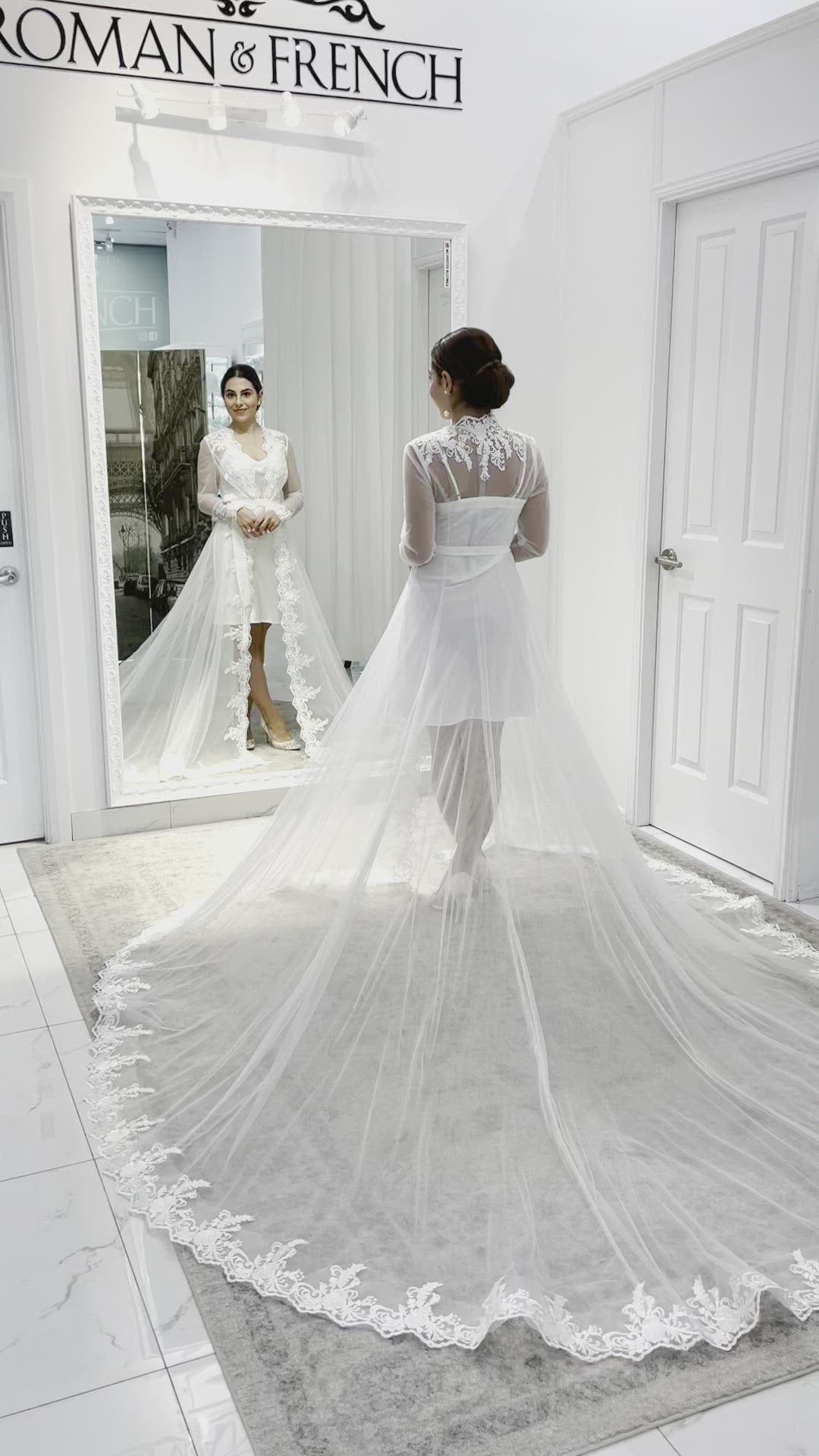 Eve Bridal Luxury Robe Bridal Lingerie - Robe    