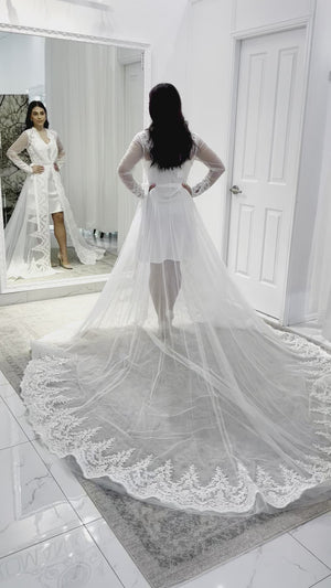 Sylvie Custom Bridal Robe