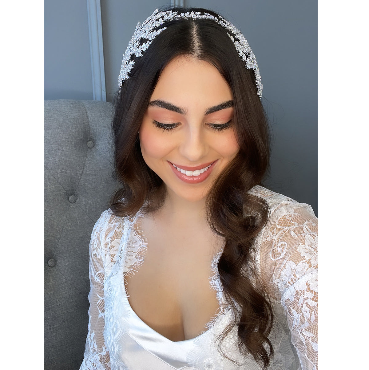 Kelsey Bridal Headpiece Hair Accessories - Headpieces