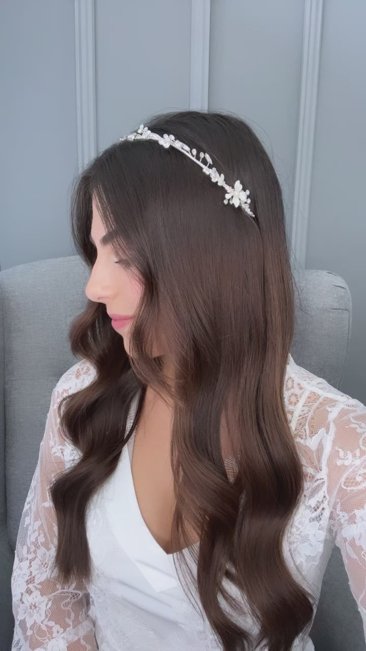 Lanelle Crystal Bridal Headband